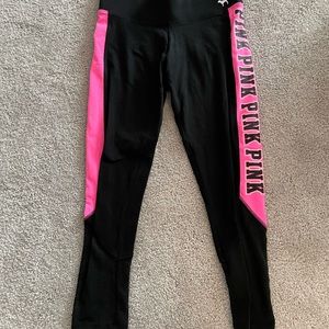 PINK cotton leggings new with tag. Size XS- could fit size small. $25